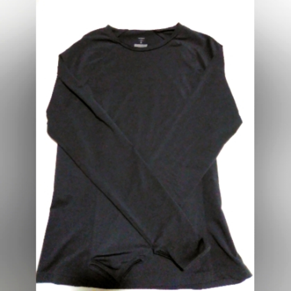 Old Navy Charcoal Gray Go Out Get Active Running Shirt w/reflectiv…